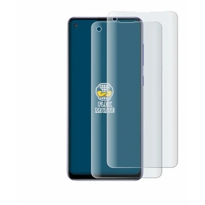 Abbildung von BROTECT Full Cover Schutzfolie Matt für Samsung Galaxy A21s (2 Stück) Screen Displayschutz Folie, 3D Curved, Anti Reflex