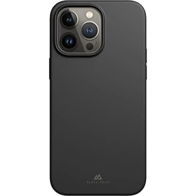 Abbildung von Black Rock Hülle Urban Case Silikonhülle Passend für Apple iPhone 14 Pro Max I Handyhülle, Silikon, Dünn, Rutschfest (Schwarz)