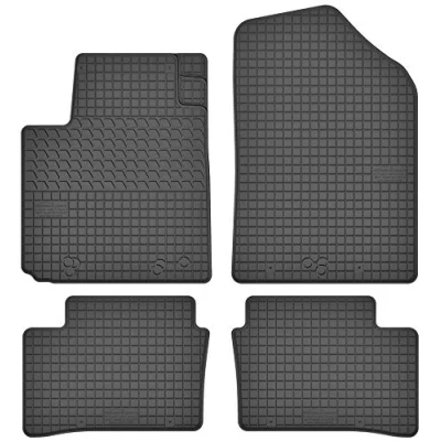 Abbildung von Gummimatten Gummi Fußmatten Satz für Hyundai i10 II (2013 2019) / Kia Picanto (2011 2018) Passgenau