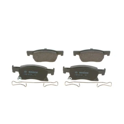 Abbildung von BOSCH 0 986 424 332 Bremsbelagsatz Low Metallic mit integriertem Verschleißsensor OPEL: Astra K Schrägheck, Sports Tourer