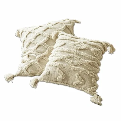 Abbildung von Mirabeau Kissenhülle 2er Set Linares beige, (2 Stück)