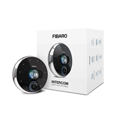 Abbildung von Fibaro Intercom, Schwarz, Grau, IP54, Edelstahl, IR, MicroSD (TransFlash), 64 GB
