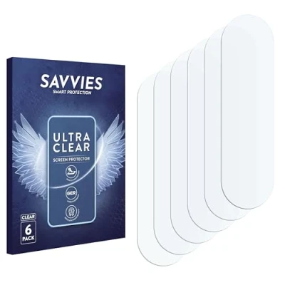 Abbildung von Savvies 6 Stück Schutzfolie für OnePlus Nord CE 5G (NUR Kameraschutz) Displayschutz Folie Ultra Transparent