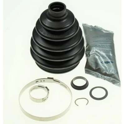 Abbildung von LÖBRO 306693 Achsmanschette 120,00 TPE (thermoplastischer Elastomer) VOLKSWAGEN: Caddy 3 Kombi, Touran I, Golf 4 Schrägheck, AUDI: A3 Schrägheck