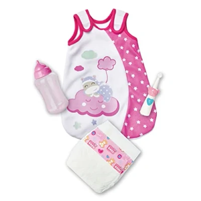 Abbildung von SIMBA Babypuppe Laura Gute Nacht Zubehör für alle Puppen 30 38 cm 105400001