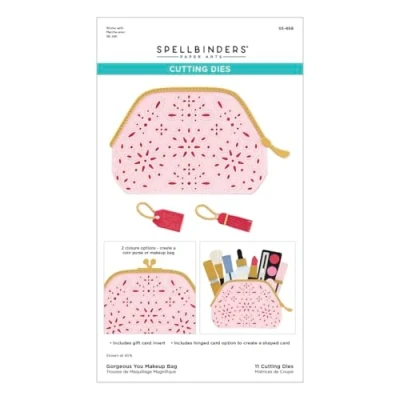 Abbildung von Spellbinders Gorgeous You Makeup Bag Etched Dies (S5 658)