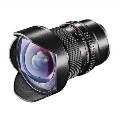 Abbildung von Samyang MF 14mm F2,8 Sony E Weitwinkelobjektiv für Vollformat und APS C Sensor Landschaftsfotografie, Innenräume Hohe Lichtstärke Manueller Fokus Inkl. Tasche Schutzdeckel