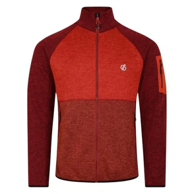 Abbildung von Dare 2b Herren The Active Mountain Series Fleece mit durchgehendem Reißverschluss, rot, XL