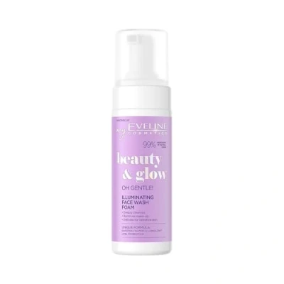 Abbildung von Eveline Cosmetics Beauty &amp; Glow Strahlender Gesichtsreinigungsschaum, 150 ml