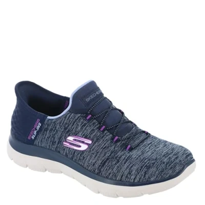 Abbildung von Skechers Damen Summits Dazzling Haze Sneaker, Marineblau, 37.5 EU Weit