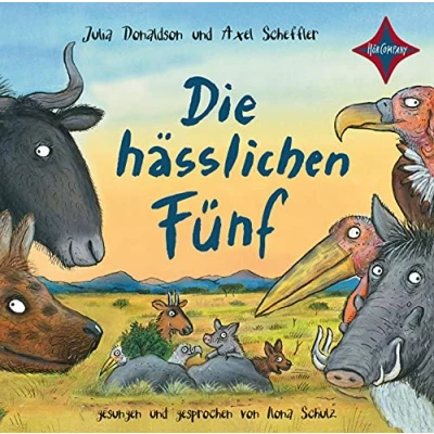 Abbildung von Die hässlichen Fünf: Vollständige Lesung, gesungen und gesprochen von Ilona Schulz, 1 CD, ca. 30 Min.
