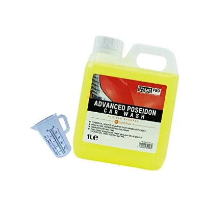 Abbildung von detailmate ValetPRO Poseidon Car Wash Autoshampoo 1 Liter Messbecher 50 ml