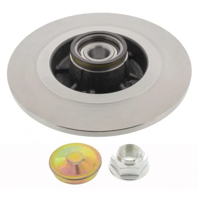 Abbildung von MAPCO 15137 Bremsscheibe Hinterachse 274 11 4 100 voll mit Radlager, ABS Sensorring RENAULT: GRAND SCENIC 2