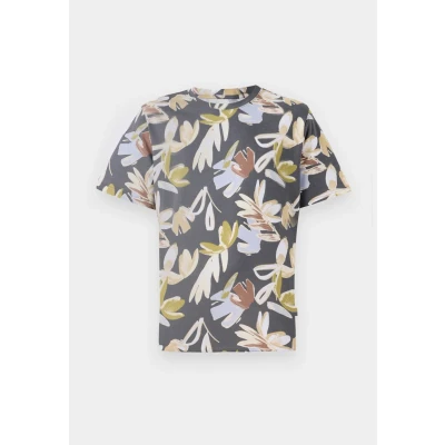 Abbildung von Jack &amp; Jones Premium Jorvarenna TEE CREW NECK Tshirt print, Herren, Größe: XS, Iron gate