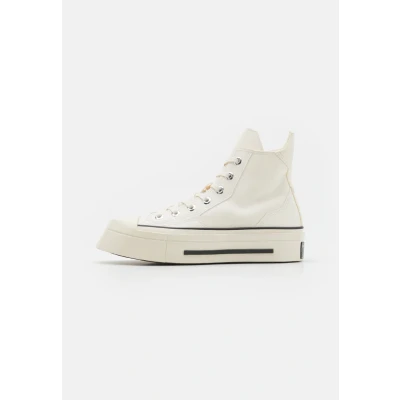 Abbildung von Converse Chuck 70 DE LUXE Squared Sneaker low, Damen, Größe: 37.5, Egret/black Lederimitat/textil