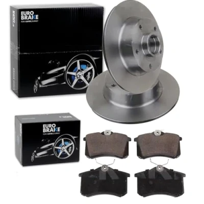 Abbildung von EUROBRAKE Bremsscheiben 260mm + Beläge hinten passend für Megane 3