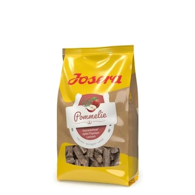 Abbildung von JOSERA Pommelie Pferdeleckerli (1 x 900 g) PFERD Premium Ergänzungsfutter für Pferde gesunde und schmackhafte Pferdeleckerlis zu 100 % aus Apfel &amp; Thymian getreidefrei 1er Pack