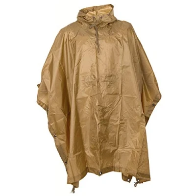 Abbildung von MFH US Poncho Ripstop (DE/NL/SE/PL, Alphanumerisch, Einheitsgröße, Regular, coyote tan)