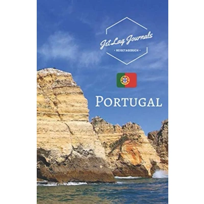 Abbildung von JetLagJournals Reisetagebuch Portugal: Erinnerungsbuch zum Ausfüllen Selberschreiben für den Portugal Urlaub