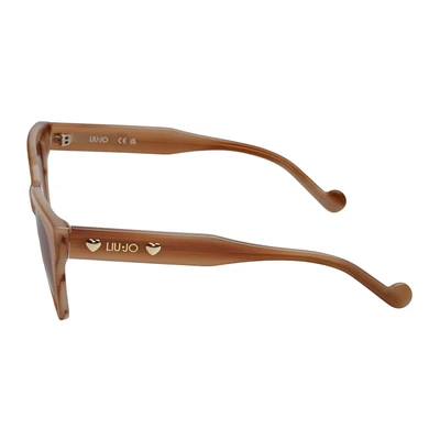Abbildung von Liu Jo Damen LJ772S 729 Sonnenbrillen Acetat Honig Braun Cat Eye Normal