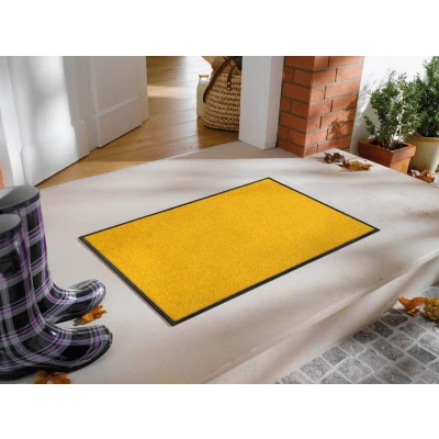 Abbildung von wash+dry Fußmatte, Champagner 60x90 cm, innen und außen, waschbar