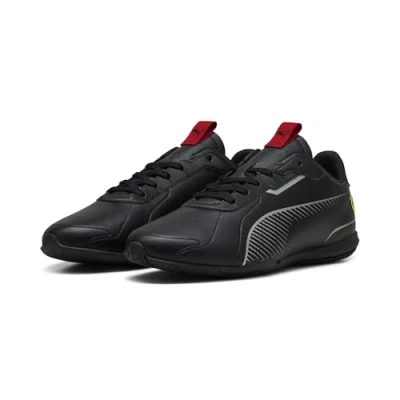 Abbildung von Puma Scuderia Ferrari HP Neo Cat 3.0 Sneakers Schuhe Mit Plain Black/Aged Silver Größe: 44.5