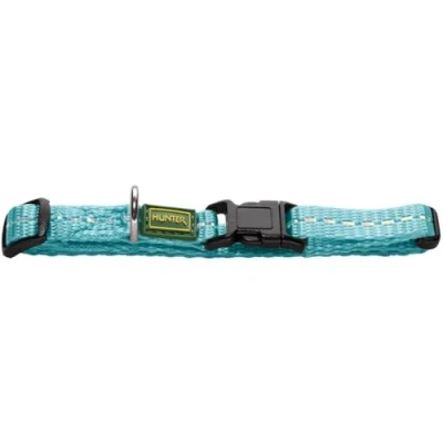 Abbildung von Hunter Tierbedarf Hunde Halsband Tripoli Vario Basic hellblau, reflektierend