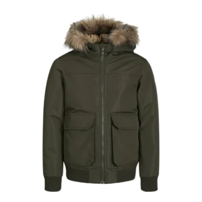 Abbildung von Jack &amp; Jones Junior Jjeconstruct JNR Winterjacke für Kinder, Größe: 140, Rosin