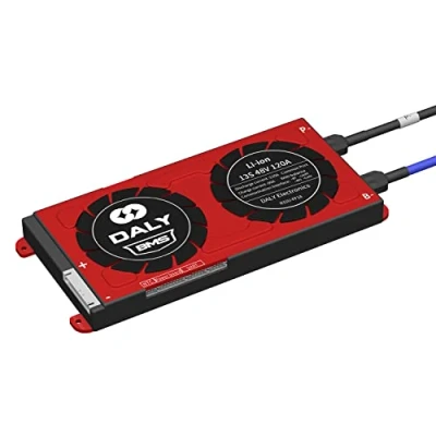 Abbildung von DALY Smart BMS Li Ion 13S 48V 120A mit Bluetooth Echtzeitüberwachung für 3,7 V Lithium Akku Power Wheel Motoren