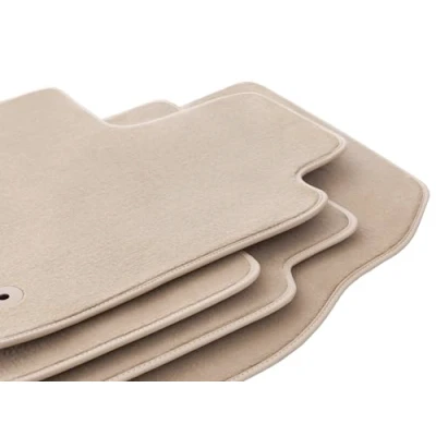 Abbildung von Wielganizator Automatte Passend für Audi A8 D3 Limousine 2002 2009 Velours Autozubehör Auto Fußmatten Fußmatte 4 teilig beige