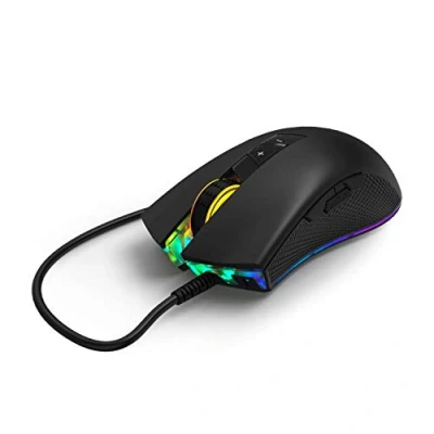 Abbildung von uRage Gaming Maus “Reaper 400, Anti Rutsch Beschichtung, Omron Click Switches, 10.000 dpi Avago Sensor, Plug &amp; Play, 2m Kabellänge, inkl. Software