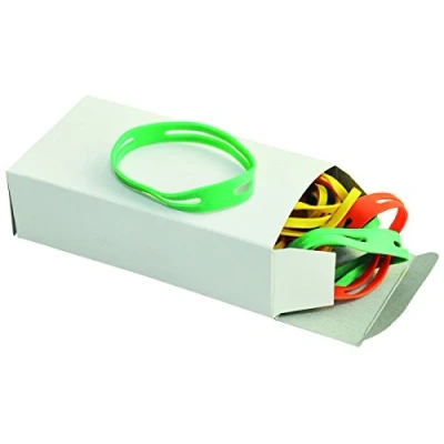 Abbildung von Q Connect Gummibänder/X Band, 100 gm, 11 mm, verschiedene Farben, Stück x mm