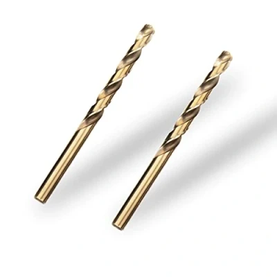 Abbildung von Meccion HSS Metallbohrer Professional Geschliffen Kobalt 2pcs 8.0mm Spiralbohrer fur Edelstahl und Metall