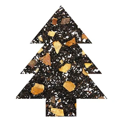 Abbildung von TEALAVIE Wintertee O Tannenbaum frische Orange mit würzigem Zimt umweltfreundlicher Nachfüllpack 200g Refill loser Schwarzer Tee