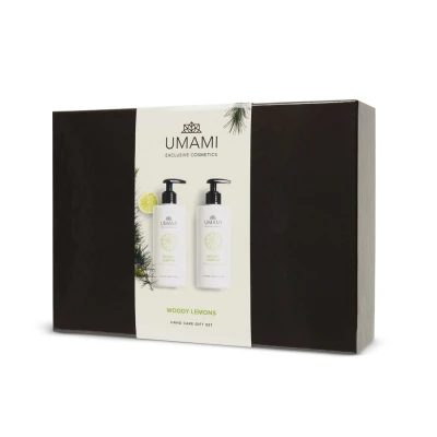 Abbildung von Umami Exclusive Cosmetics Paket Woody Lemons Hand Care Gift Set