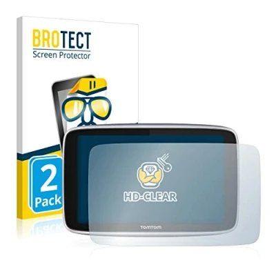 Abbildung von BROTECT (2 Stück Schutzfolie für TomTom GO Premium X/TomTom (6&#039;&#039;) Displayschutz Folie Ultra Klar