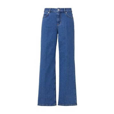 Abbildung von comma casual identity Flared Jeans, Damen, Größe: 44, Blau