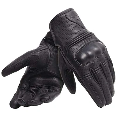 Abbildung von Dainese Corbin Air Unisex Gloves, Motorradhandschuhe Herren und Damen, Handschuhe Moto aus 100% Schafsleder, Weich, Widerstandsfähig mit Knöchelschutz Verstärkter Handfläche, Schwarz