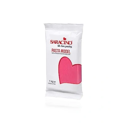 Abbildung von Saracino Fondant Model Pink Zum Modellieren 1 kg Glutenfrei Made In Italy