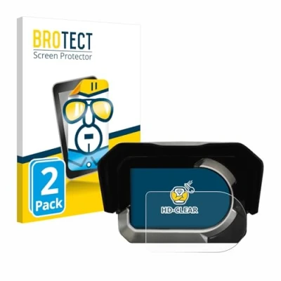 Abbildung von BROTECT (2 Stück Schutzfolie für Kymco CV3 Displayschutz Folie Ultra Klar