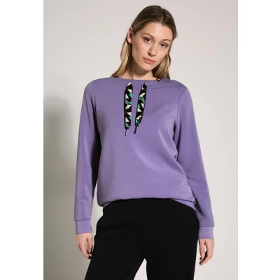 Abbildung von Cecil Sweatshirt, Damen, Größe: Small, Lila
