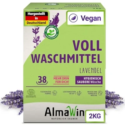 Abbildung von Almawin Vollwaschmittel Pulver 2Kg