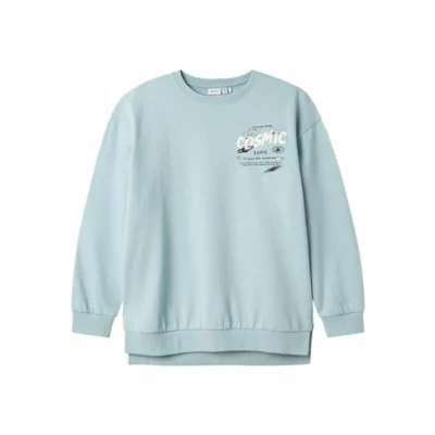 Abbildung von Name it Nkfnukkel LONG Sweatshirt für Kinder, Größe: 146/152, Ether