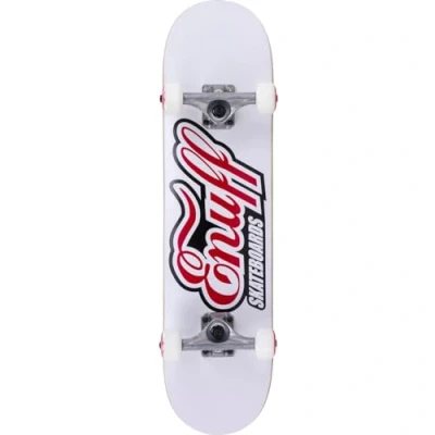 Abbildung von Enuff Classic Logo 7.75 &quot;x 31.5&quot; weißes Skateboard