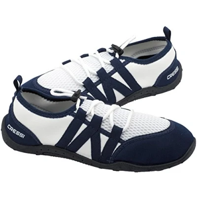 Abbildung von Cressi Elba Shoes Erwachsene Wasserschuhe Unisex, Weiß Blau, 45 EU