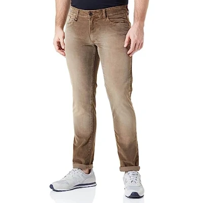 Abbildung von camel active SLIM FIT Stoffhose, Herren, Größe: 33x32, Wood