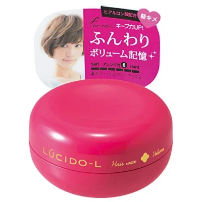 Abbildung von Mandom Lucido l Hair Wax Volume Airly 60g (japan import)