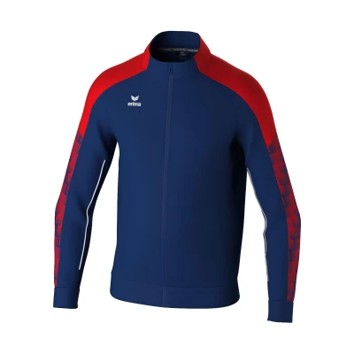 Abbildung von Erima Unisex Erwachsene EVO STAR Trainings jacke (1032415), new navy/rot, S