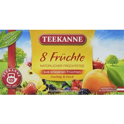Abbildung von Teekanne 8 Früchte Tee 20 Beutel, 6er Pack (6 x 60 g)