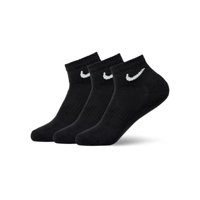 Abbildung von Nike Herren Everyday Cushion Ankle sx7667 Socken, Schwarz (Black/White/010), 34 38 EU